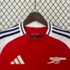 Camiseta Arsenal local 24/25 cuello