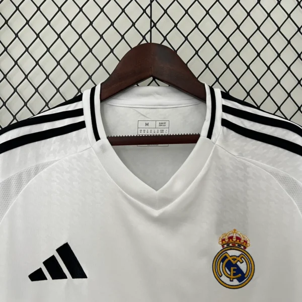 Camiseta Real Madrid local 24/25 cuello