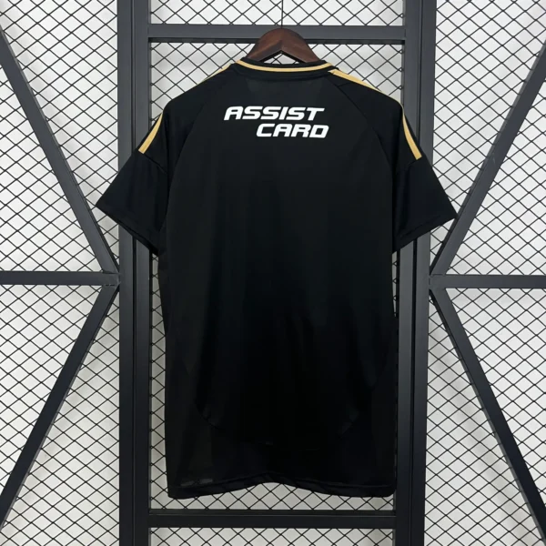 Camiseta negra Colo Colo visita 25/26 espalda
