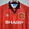 Camiseta del Manchester United 94/96 cuello