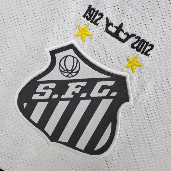 Camiseta del Santos 11/12 escudo