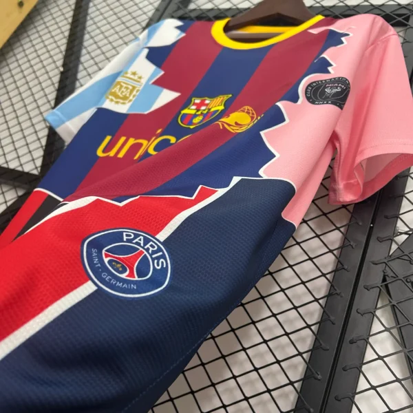 Camiseta de Messi Edición Especial cerca
