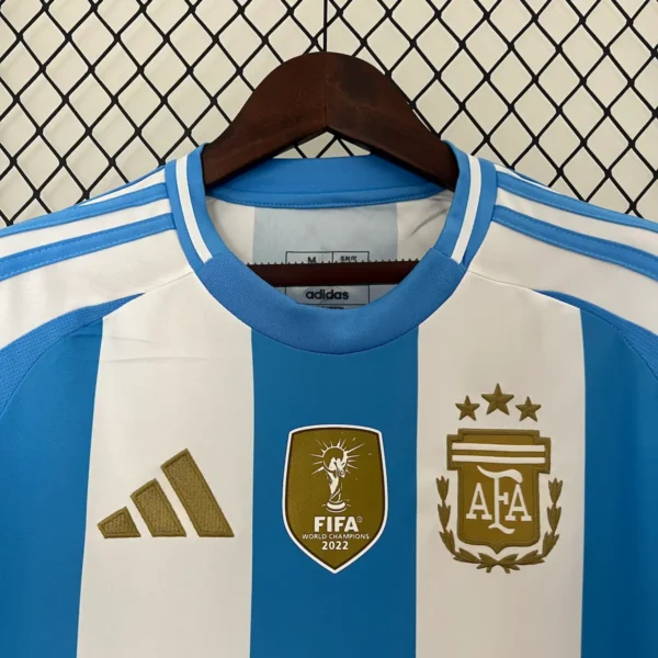 Camiseta Argentina local 2024 cuello