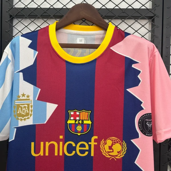 Camiseta de Messi Edición Especial cuello
