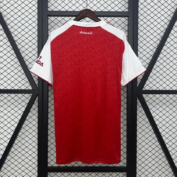 Camiseta del Arsenal 25/26 espalda