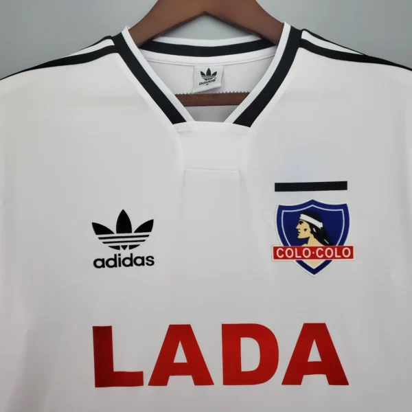 Camiseta Colo Colo 1991 cuello