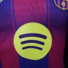 Camiseta Barcelona 25/26 Versión jugador cerca