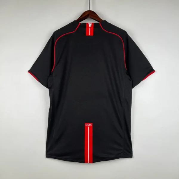 Camiseta Manchester United local 07/08 espalda