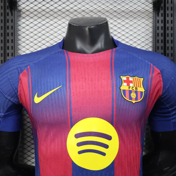 Camiseta Barcelona 25/26 Versión jugador cuello